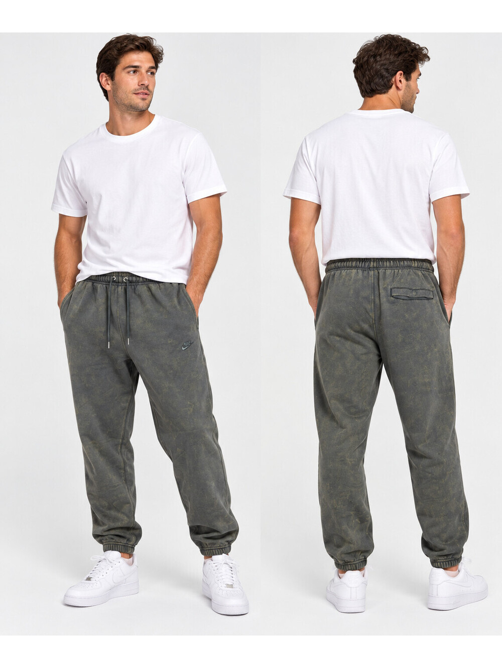 Nike Sportswear Club Fleece Jogger Pants Mens XL Gray Standard Fit Taper NWT